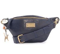 Catwalk Collection Handbags Genuine Leather Bum Bag Ariana Blue BB