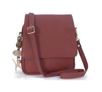 Catwalk Collection Handbags Genuine Leather Cross Body Bag Metro Red