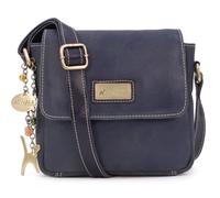 Catwalk Collection Handbags Genuine Leather Cross Body Bag Sabine S Blue