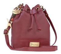 Catwalk Collection Handbags Genuine Leather Crossbody Bag Rochelle Red