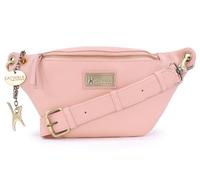 Catwalk Collection Handbags - Luxury Leather Belt Bag - Festival Bum Bag - Medium Waist Pack for Women - Ariana - Pink
