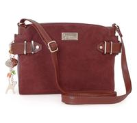 Catwalk Collection Handbags Women's Amanda Leather Cross Body Bag in Red | Size: Medium Catwalk Collection Handbags Red Medium