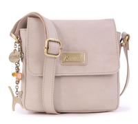 Sabine S Small Distressed Leather Cross Body Bag Catwalk Collection Handbags Beige Small