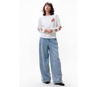 Catwalk Junkie Loose Fit Graphic Long Sleeve Off White size 40 | Outlet | Women | White 40