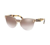 Catwalk Sunglasses Brown Silver Shaded- female- Prada- Sunglasses- Brown- 43 MM- Accessories 43 MM