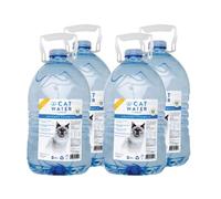 CATWATER by VETWATER | ph-Balanced and Mineral-Free Cat Water | Clinically Proven Urinary Formula | Helps Prevent Cat Urinary Issues, FLUTD | 135.2 oz, 4-pk