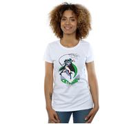 Catwoman Whip Cotton T-Shirt DC Comics White M