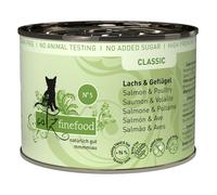catz finefood Can Saver Pack 12 x 200g - Salmon & Poultry