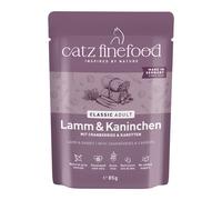 catz finefood Pouch 8 x 85g - Lamb & Rabbit