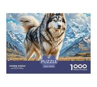 Caucasian Shepherd Dog 1000 Pieces Jigsaw Puzzles Engaging Educational Games Jigsaw Puzzles Unique Puzzle Gift for Gifts 70x50cm/1000pcs
