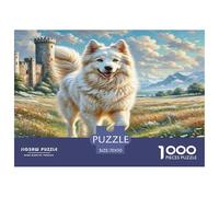 Caucasian Shepherd Dog 1000 Pieces Jigsaw Puzzles for Adults Fun, Challenging & Brainteasing Birthday Gifts for Women And Man Art Colorful DIY Craft 70x50cm/1000pcs