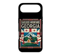Caucasus Mountains Georgia Flag Mountain Travel Art Case for iPhone Air