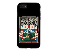 Caucasus Mountains Georgia Flag Mountain Travel Art Case for iPhone SE (2020) / 7/8