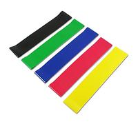 Caught in the Act - QQWW Yoga Resistance Tension Band Home Fitness Exercise Resistance Bands Gym Workout Training Equipment For Loop Yoga Pilates Sport 1018 (Color : Red)