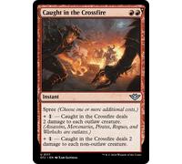 Caught in the Crossfire (Foil) | Outlaws of Thunder Junction