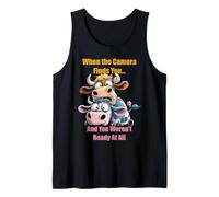 Caught on Camera - Funny Viral Moment for All Ages Tank Top