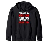 Caught on kiss cam is my new favorite horror story Zip Hoodie
