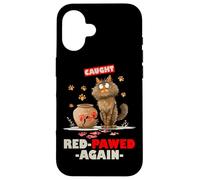 Caught red pawed again Case for iPhone 16