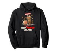 Caught red pawed again Pullover Hoodie