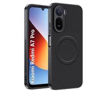 CAUHENYEE Case for Xiaomi Redmi A7 Pro/Poco C81 Pro Magnetic Black