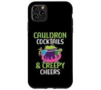 Cauldron Cocktails & Creepy Cheers Bartender Halloween Case for iPhone 11 Pro Max