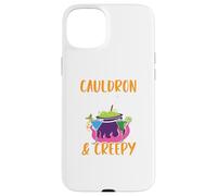 Cauldron Cocktails & Creepy Cheers Bartender Halloween Case for iPhone 15 Plus
