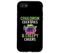 Cauldron Cocktails & Creepy Cheers Bartender Halloween Case for iPhone SE (2020) / 7 / 8