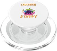 Cauldron Cocktails & Creepy Cheers Bartender Halloween PopSockets PopGrip for MagSafe