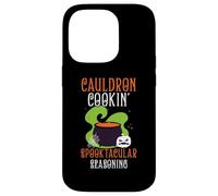 Cauldron Cookin' Spooktacular Seasoning Chef Halloween Case for iPhone 14 Pro