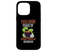 Cauldron Cookin' Spooktacular Seasoning Chef Halloween Case for iPhone 14 Pro Max