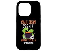 Cauldron Cookin' Spooktacular Seasoning Chef Halloween Case for iPhone 15 Pro