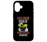 Cauldron Cookin' Spooktacular Seasoning Chef Halloween Case for iPhone 16