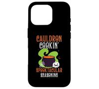 Cauldron Cookin' Spooktacular Seasoning Chef Halloween Case for iPhone 16 Pro