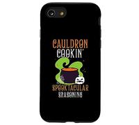 Cauldron Cookin' Spooktacular Seasoning Chef Halloween Case for iPhone SE (2020) / 7 / 8