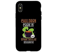Cauldron Cookin' Spooktacular Seasoning Chef Halloween Case for iPhone X/XS
