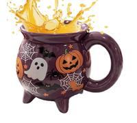 Cauldron Cup 360ml Halloween Ceramic Tea Water Drinking Cup