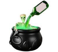 Cauldron Halloween Decorations With Floating Decoration Potion Hocus Bottles House Party Pocus Scary Props Horror