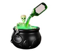 Cauldron Halloween Decorations With Floating Potion Bottles Horror Hocus Party House Scary Props Decoration Pocus