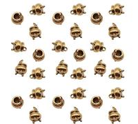 Cauldron Lock Charms, Witch's Cauldron Charms, 3D Cooking Pot Halloween Pendant, 11x8mm DIY Antique Gold/Antique Silver/Bronze Cauldron Charms Ornament Accessories Jewelry Making(30pcs Gold)