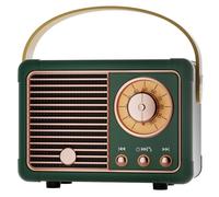 Caulikine Retro Bluetooth Speaker Gifts for Men Vintage Portable Speaker Retro Decor Birthday for Women Her Him Girls Teenage Boy Friends Old Fashioned Style Small for Home Decor(Green)