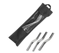 Caulk Filler Tools,Set of 3 Double Head Tile Grout Sealing Applicators, Caulk Scraper Tool Set - For Bathroom, Kitchen, Toilet, Shower Room, Bedroom