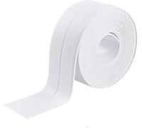 Caulk Sealant, 11ft Self-Adhesive Waterproof Sealing Tape, Flexible Sealant Strip for Kitchen, Bathroom, Toilet, Wall Corner (320cm x 3.8cm) White