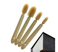 Caulk Spatula Set - 4PCS Silicone Edge Finishing Tool, Reusable Grout Smoother Kit | Multi- Applicator for , Sinks, Frames, Bricks, Kitchens, Bathrooms, Floors, Joint Sealing Work