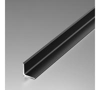 Caulk Strip Moulding, Trim for Wall and Ceiling Corners 90cm * 3 Pieces Edging Strip Inside & Outside Corner Strip for Seamless Finishing Easy to Apply(Matte Black,30x30mm)