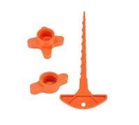 Caulk Tube Covers - Reusable Caps Set | Airtight Caulking Tube Protectors - Unclogger Tool With Multi Corner Covers Prevent Drying Contamination For Silicone Sealant Storage Use