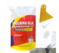Caulking Glue for Concrete | 500g Concrete Sealant for Repair | Slab Concrete Waterproof Repair Sealant | Caulking Glue Weather Resistant Type | Quick-Drying Sealing Adhesive for Slabs