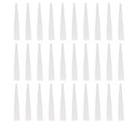 Caulking Nozzle Cone 30 Pieces for Caulk Nozzles Applicator Sausage Reusable Tips Trowel Extender Tip Tool Tips and