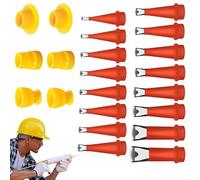 Caulking Nozzle Tip - Caulking Tool - Caulking Tips - Reusable Caulking Nozzles - Caulking Kit - Caulking Finishing Kit - Kitchen & Bathroom