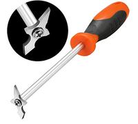 Caulking Removal Tool & Grout Cleaner - Scraper, Scrubber Brush & Tile Joint Cleaning Brush - Remove Grout or Clean Tile Joints & Seams or Corners