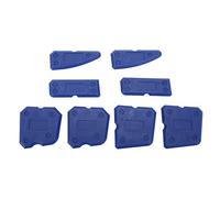 Caulking Scraper Reusable Caulking Tool, Caulk Tool Kit Silicone Glass Cement Scraper for Sealant Grout Finishing 8PCS Caulk Tools Kit for Household Use